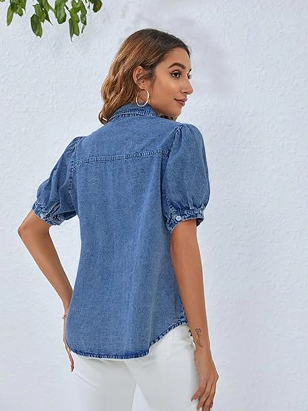 PENDRA Short Sleeved Button Shirt