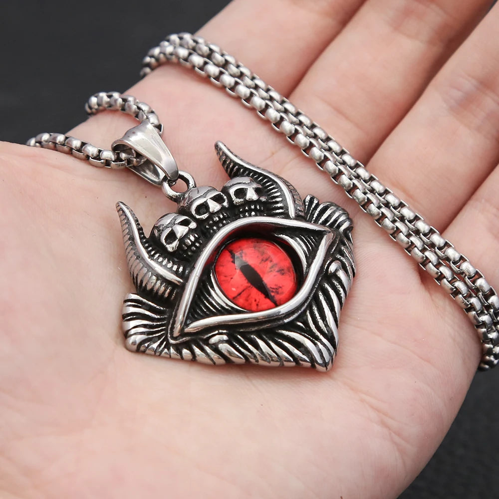 PENDRA Demoneye Creative Gothic Demon Eye Pendant