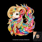 PENDRA Zodiac Porcelain Animal Brooch