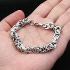 PENDRA Byzantium 8mm Stainless Steel Chain Bracelet