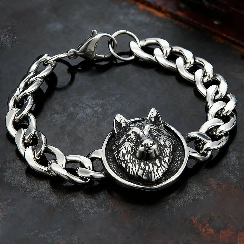 PENDRA Wolf Classic Celtic Bracelet