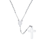 PENDRA Cross Mary Rosary Necklace