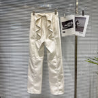 PENDRA Elastic Straight Leg PU Leather Pants
