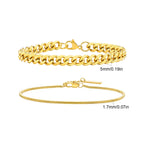 PENDRA Cuban Black Bracelet