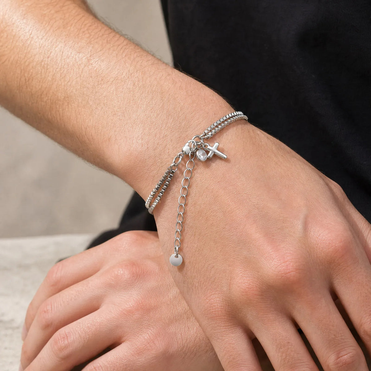 PENDRA Square Box Evil Bracelet