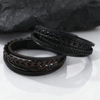 PENDRA Aevmire Braided Leather Bracelet