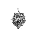PENDRA Odinwolf Nordic Wolf Pendant Necklace