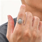 PENDRA Jortari Silver Tone Ring