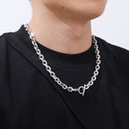 PENDRA Rolo Heavy Chain Necklace