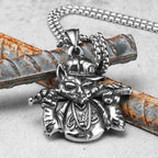 PENDRA Baseball Cat Streetwear Steel Necklace