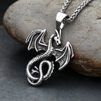 PENDRA Dragonflight Vintage Flying Dragon Pendant