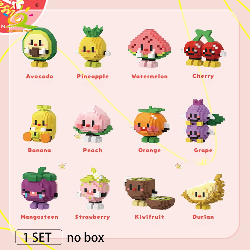 PENDRA Cute Delicious Micro Building Set
