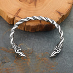PENDRA Ravencrest Stainless Steel Viking Bracelet