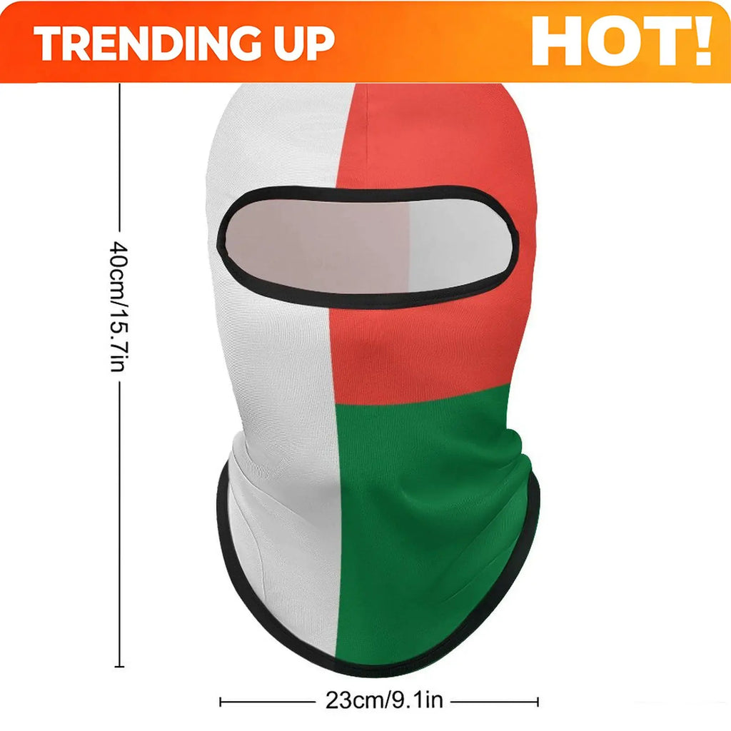 PENDRA Madagascar Flag Sunscreen Face Mask