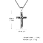 PENDRA Cross Plain Pendant Necklace