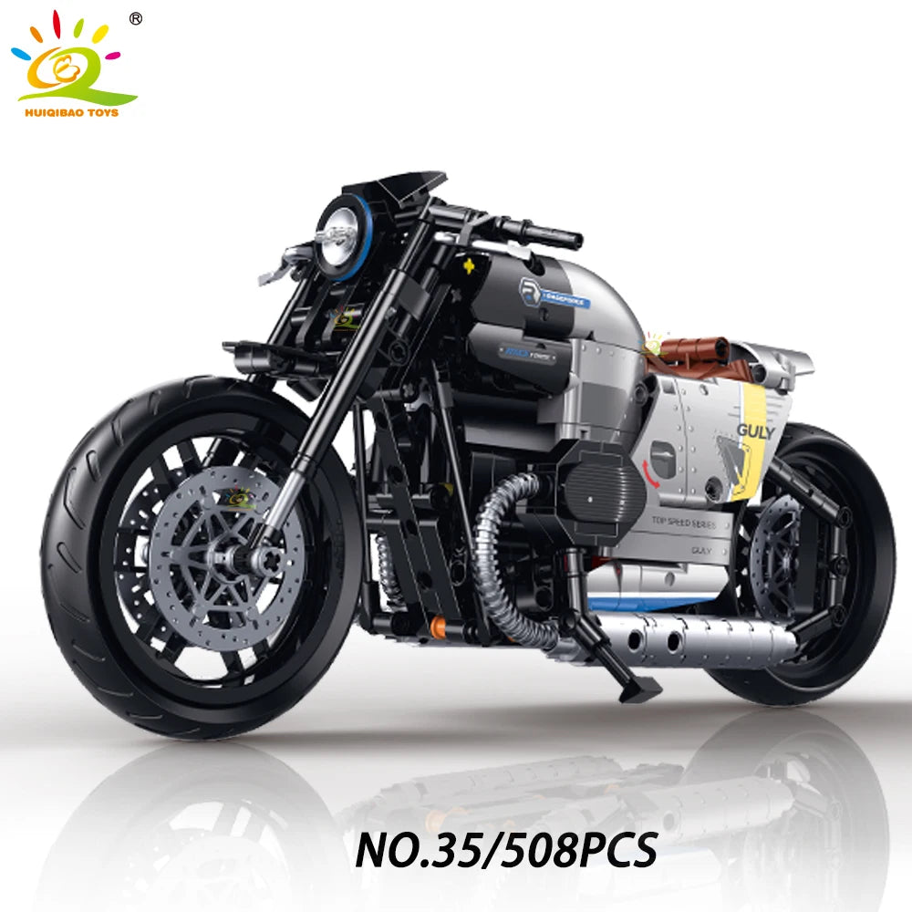 PENDRA Motorbike High Tech Building Set