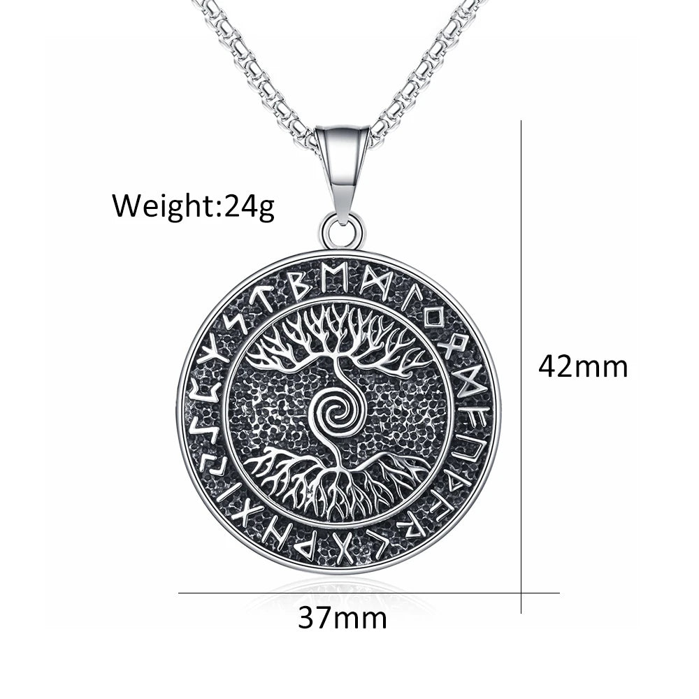 PENDRA Arboris Nordic Viking Tree of Life Pendant Necklace