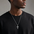 PENDRA Cross Enamel Pendant Necklace