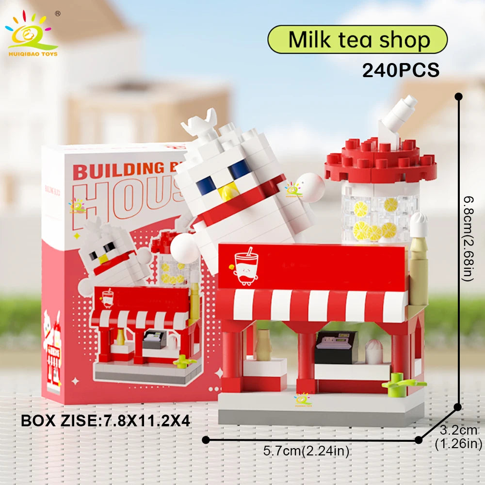 PENDRA Shop Burger Micro Building Set