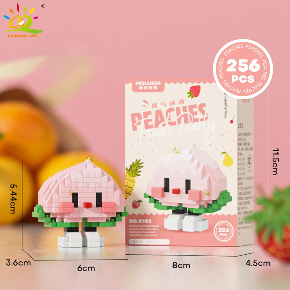 PENDRA Cute Delicious Micro Building Set