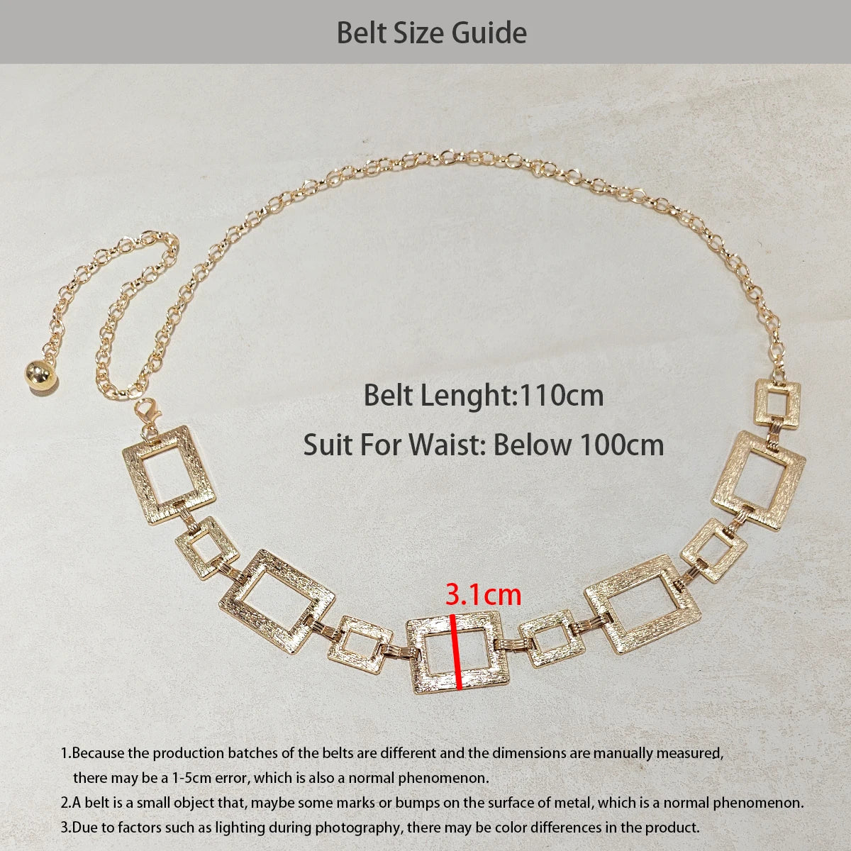 Luxury Desiner Metal Chatelaine Haute Couture Summer Dress With Fashionable Ins Style Decorative Plus Waist Chain Belt For Women