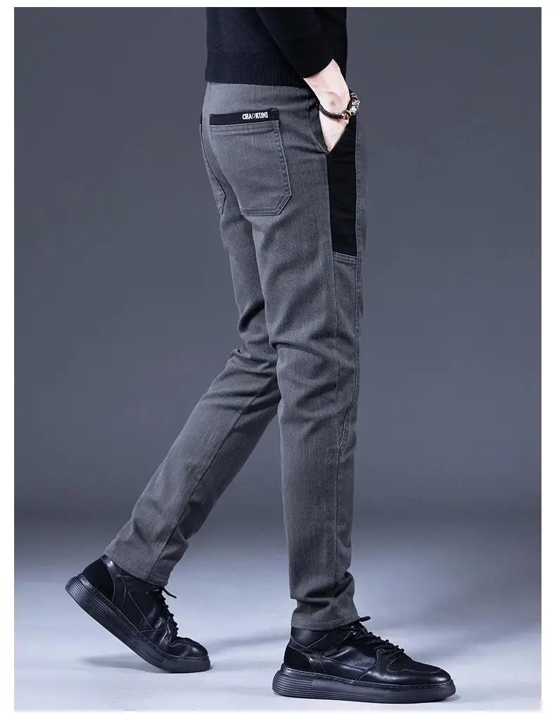 PENDRA Straight End Elastic Pants