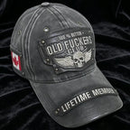 Old Fuckers Club Cap | Vintage Baseball Embroidered Cotton Twill Lifetime Member Hat