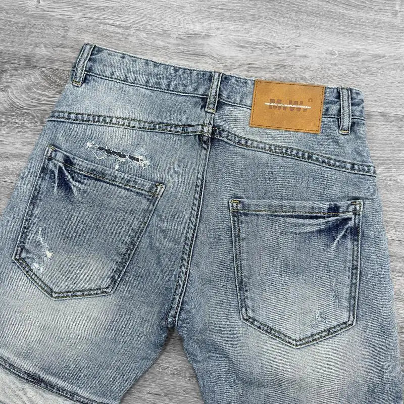 PENDRA Spliced Knee Length Shorts