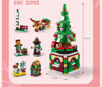 PENDRA Elk Deer Santa Building Set