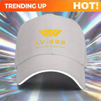1 LV-426 Sandwich Baseball Cap, Unisex, Simple, Lightweight, Adjustable Outdoor Sun Hat, an Ideal Gift for Parties, Gatherings