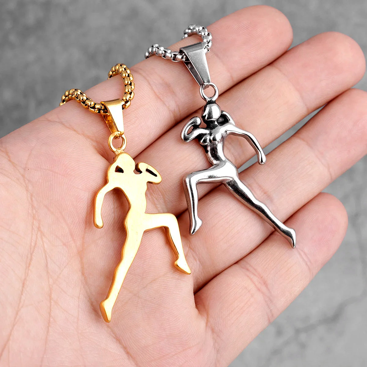 PENDRA Wrenmire Fitness Motif Necklace