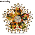 PENDRA Florielle34 Floral Brooch
