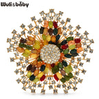 PENDRA Florielle34 Floral Brooch
