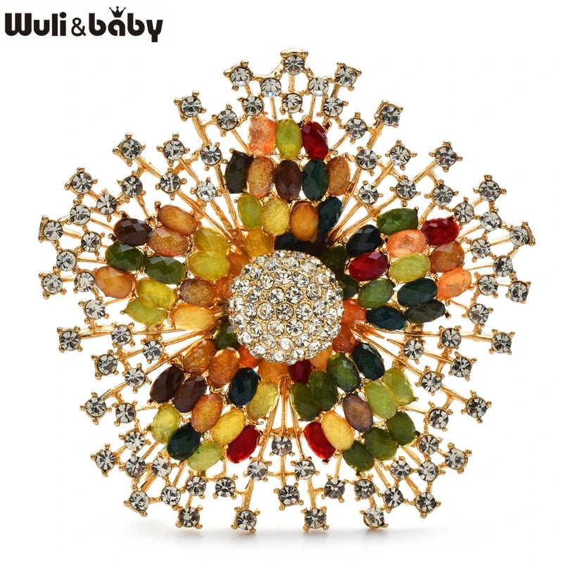 PENDRA Florielle34 Floral Brooch