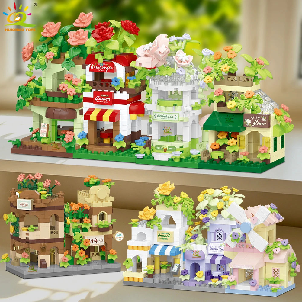 PENDRA Cute Store Micro Building Set