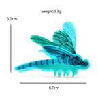 PENDRA Acrylic Dragonfly Brooch