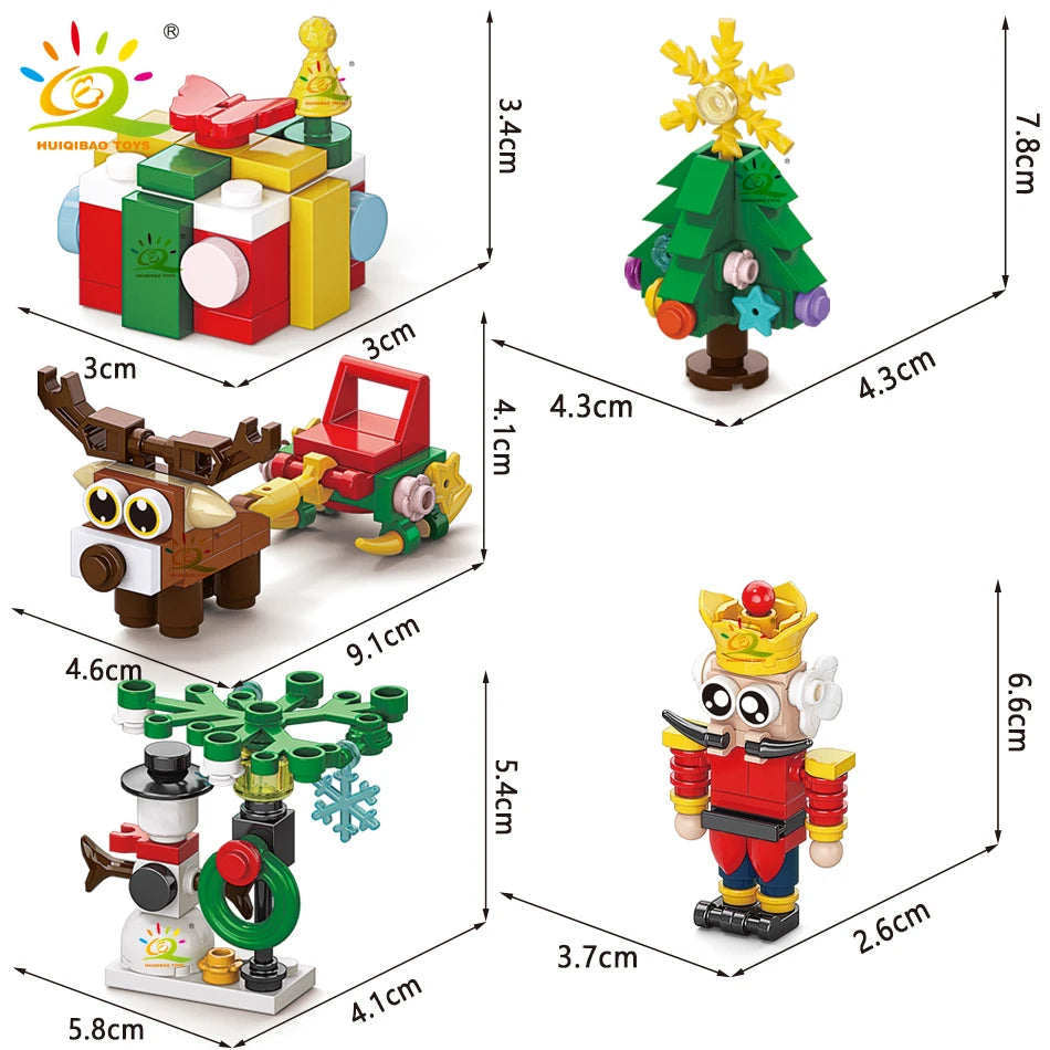 PENDRA Countdown Calendar Elk Building Set