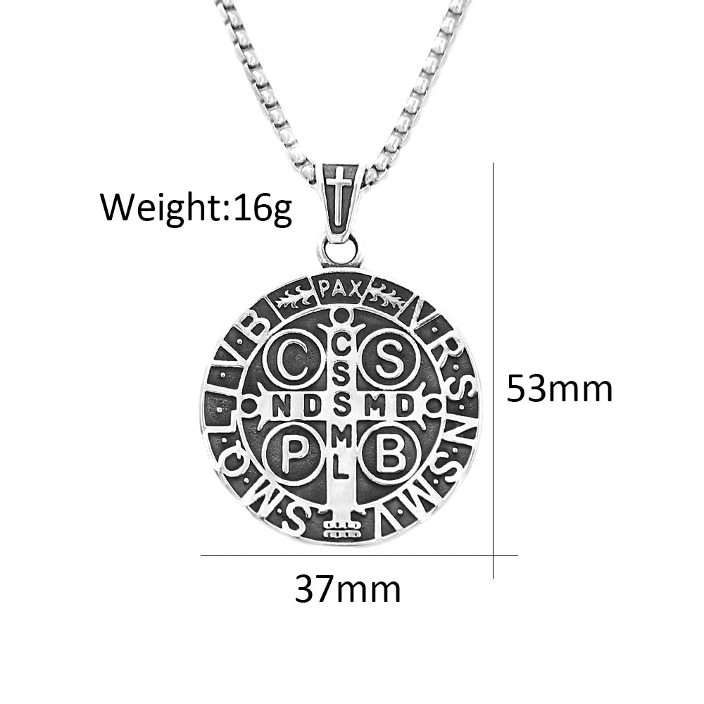 PENDRA Benedictus Saint Benedict Exorcist Pendant