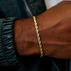 PENDRA Twisted Gold Bracelet