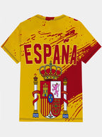 PENDRA Spain Round Neck T-Shirt