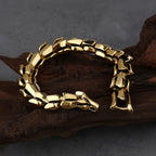 PENDRA Highpolish Skull 316L Stainless Steel Bracelet