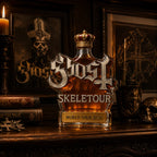 Ghost Skeletour World Tour Whiskey Decanter Gift Set, Glass Liquor Bottle with Tumbler Cups, Fan Collection Decor