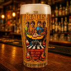 The Beatles Inspired Yellow Submarine Beer Cup Retro Music Band Glass Pint Tumbler Bar Party Drinkware Fan Gift