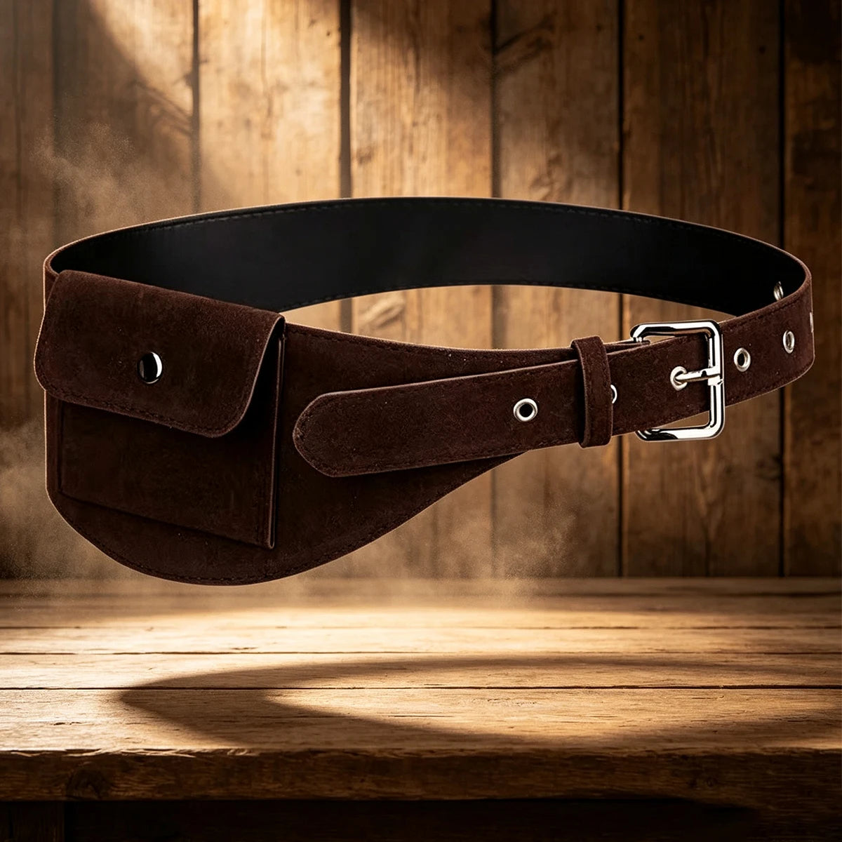 Retro Medieval Belt Adjustable Samurai Scabbard Cosplay Belt Practical  Renaissance Knight PU Leather Material Halloween Belt