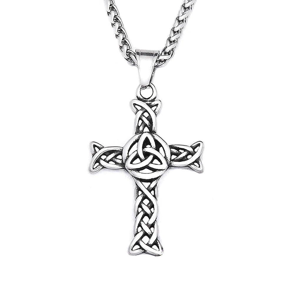 PENDRA Crossforge 316L Stainless Steel Cross Pendant