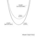 PENDRA Gold Silver Chain Necklace