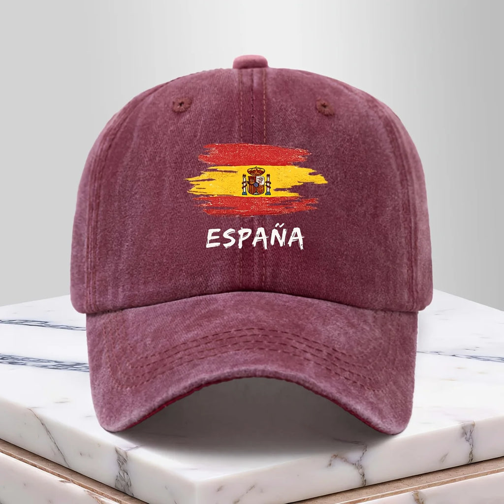 PENDRA Spain Themed Curved Baseball Cap