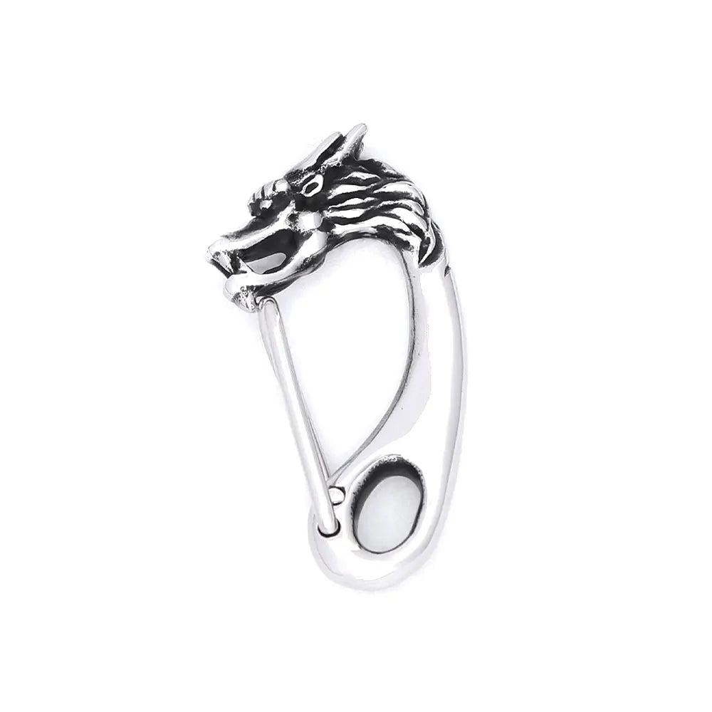 PENDRA Lionkey Stainless Steel Lion Head Keychain