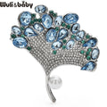 PENDRA Ginkgoa Luxury Ginkgo Leaf Brooch