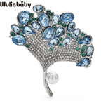 PENDRA Ginkgoa Luxury Ginkgo Leaf Brooch